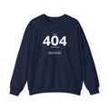 Navy 404 Error Crewneck